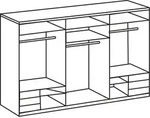 Schwebet&uuml;renschrank Level Kleiderschrank mit Spiegel Ausf&uuml;hrung