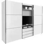 Schwebet&uuml;renschrank Magie Kleiderschrank Ausf&uuml;hrung w&auml;hlbar,Wei&szlig; /