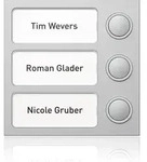 Ritto 1875320, Ruftasten-Modul, Silber, Oberfl&auml;che, 95 mm, 33 mm, 95 mm