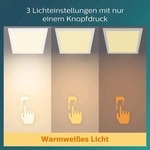 Philips Funktional Panel Deckendecke, quadratisch, 12 W, LED, IP20, Wei&szlig; - Wei&szlig;