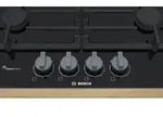 Bosch PRP6A6B70D Gaskochfeld, Facettenschliff autark aufliegender Einbau