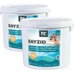 2x5 kg BAYZID&reg; 2-Phasen-Multitabs 200g 6in1 zu Schnellchlorung und Langzeitpflege