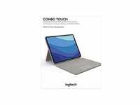 Logitech Combo Touch - Tastatur und Foliohuelle, mit Trackpad,...