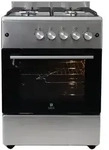 Gasline Gas Standherd 60cm SHGG6060FGIX Gasbackofen mit Thermostat, Grill und Umluft