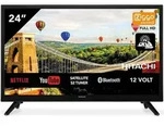 Hitachi 24HE2202, 61 cm (24"), 1366 x 768 Pixel, HD, LCD, WLAN, Schwarz - Schwarz