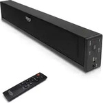 XORO HSB 50 V2 - TV Soundbar, 25 W Leistung, Bluetooth Lautsprecher, USB Mediaplayer,