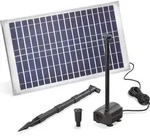 esotec Solar Teichpumpe mit Filter f&uuml;r au&szlig;en | SET Sprinklerpumpe 875l/h 101913