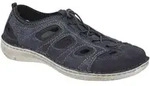 Josef Seibel ANVERS 92 Herrenschuhe - bequeme Slipper - Halbschuhe blau NEU - Blau -