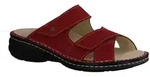 Finn Comfort Melrose Damenpantolette, Leder, Chili (Rot), bequem - Damenschuhe