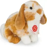 Teddy Hermann 937234, Spielzeug-Hase - Braun/Wei&szlig;
