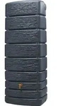 4rain Regenwasser-Wandtank Slim graphitgrau 500 L - Grau