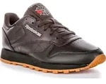 Reebok Cl Foam Cover Sock Liner Slim Toe Damen Ledersneaker in Schwarz &ndash;...