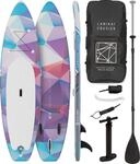 Lanikai Cruiser 9.8 aufblasbares Paddelboard SUP-Board-Set 305x77x10, Farbe:Blau /
