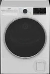 Beko B5T4824IF, Freistehend, Frontlader, W&auml;rmepumpe, Wei&szlig;, Drehregler, Rechts...
