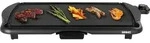 Duronic GP20, Arbeitsplatte, Aluminium, Schwarz, 520 x 270 mm, Drehregler, Oben