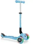 GLOBBER JUNIOR FOLDABLE FANTASY LIGHTS &ndash; Tretroller, 120/80 mm, ABEC 5, 3-r&auml;drig,