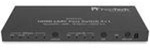 FeinTech VAX04101A HDMI eARC Pass Switch 4x1 f&uuml;r 4K und Dolby Atmos