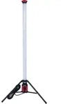 STIER LED Tower Baustrahler 360&deg; 8280 Lumen 72W Strahler, 180cm H&ouml;he, IP54-Schutz,