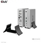 Club3D 4K ChargingDock USB-C ->6xUSB3/DP/2xHDMI/VGA/LAN 120W - Silber
