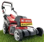 HECHT Rasenm&auml;her Elektro mit Antrieb 1802 S | 46 cm Schnittbreite | 1800 W | 5in1 
