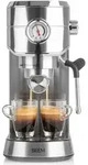 BEEM 02032, Espressomaschine, 1 l, Gemahlener Kaffee, 1450 W, Silber - Silber