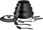 Tefal Ingenio Unlimited On Kochgeschirr-Set 13-teilig L3959343 - Schwarz