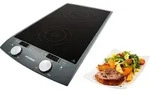 Hyundai IND 233 Doppel - Induktionskochplatte mit 2900 Watt HYUIND233 - Schwarz