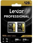Lexar Sd Pro Series Uhs-ii 1800x 128gb V60 Speicherkarte 2 Einheiten Durchsichtig