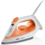 Braun TexStyle 1 SI1009OR, Dampfb&uuml;geleisen, Antihaft-Platte, 1,9 m, 25 g/min,