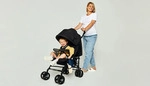 Lionelo Irma buggy klein zusammenklappbar reisebuggy mit liegeposition Grun -...