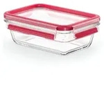 Emsa Clip&Close Glass Beh&auml;lter Rechteckig 700 ml Glas - Transparent