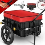 KESSER&reg; Fahrradanh&auml;nger Lastenanh&auml;nger Handwagen mit Kupplung Hochdeichsel...
