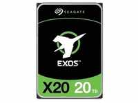 Seagate Exos X20 ST20000NM003D - Festplatte - verschlüsselt - 20 TB - intern - SAS