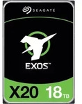 Seagate Enterprise Exos X20, 18 TB, 7200 RPM, 3.5", Serial ATA III