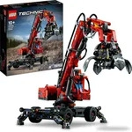 LEGO 42144 Technic Umschlagbagger Modell, Mechanisches Spielzeug Set, manuelle und