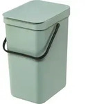 Brabantia Sort & Go Abfallbeh&auml;l. Jade Green 12 L - Gr&uuml;n