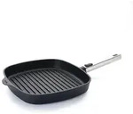 Woll, Pro Logic Induktion, Guss-Steakpfanne, viereckig, 28 x 28 cm, 4,5 cm hoch mit