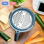 mixcover Reibe f&uuml;r Gem&uuml;se, Obst und K&auml;se Gem&uuml;sereibe f&uuml;r den Thermomix TM6...