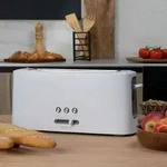 Cecotec 03189, 2 Scheibe(n), Wei&szlig;, Kunststoff, Edelstahl, Niveau, 980 W, 220 -...