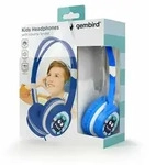 Gembird MHP-JR-B, Kabelgebunden, Musik, 520 g, Kopfh&ouml;rer, Blau - Blau