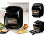 Domo DO534FR, Fritteuse, 10 l, 65 &deg;C, 200 &deg;C, 60 min, Schwarz - Schwarz