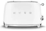 SMEG Toaster - 2 Schlitze - matt wei&szlig; - TSF01WHMEU - Wei&szlig;