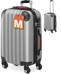 MONZANA&reg; Koffer Handgep&auml;ck ABS Hard Case 4 Rollen Teleskopgriff Zahlenschloss