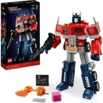 LEGO 10302 Icons Optimus Prime Set, 2in1 Roboter-Figur und LKW-Modell,