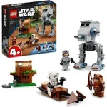 LEGO 75332 Star Wars AT-ST mit Ewok Wicket und Scout Trooper Minifiguren - Bunt