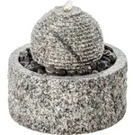 Dehner Gartenbrunnen Bern inkl. LED-Beleuchtung, warmwei&szlig;, &Oslash; 42 cm, H&ouml;he 45 cm,