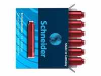 Schneider Standard-Tintenpatronen, 6er-Schachtel, Farbe:rot