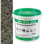 VDW 815 plus 2K-Fugenm&ouml;rtel Steingrau, 10 kg