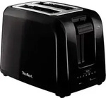 Tefal TT1A28, 2 Scheibe(n), Schwarz, Tasten, 800 W - Schwarz