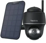 Reolink Argus PT+Solarpanel, 2K+ 5MP PTZ Solar/Akku-&Uuml;berwachungskamera Outdoor